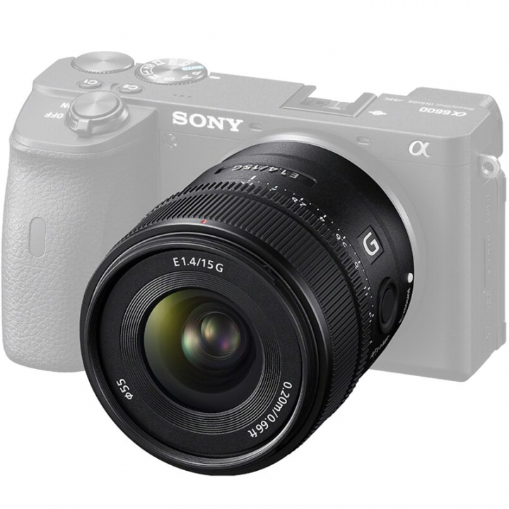 正式的 SONY APS-C用単焦点レンズ 15mm F1.4G 50mm F1.8 レンズ(単焦点