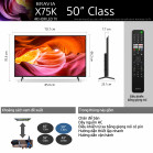 Tivi Sony Bravia KD-50X75K 50" Google TV LED 4K Ultra HD HDR